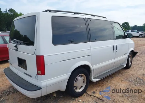 2000 Chevrolet Astro z USA, uszkodzony, nr VIN 1GNDM19WXYB140258